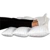 EVERGREENWEB MATERASSI & BEDS Evergreenweb - Cuscino Gambe Terapeutico Pieghevole da Letto o Divano, Ortopedico per Il Recupero da chirurgia, Dolore alla Schiena e all'anca, Dolore alla Gamba, circolazione, Misure 72x55 PILMED