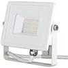 V-TAC VT-20, LED Proiettore con SMD Chip Samsung, Alluminio, Bianco, 153 x 132 x 27 mm