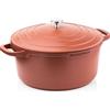 Westinghouse PERFORMANCE SERIES - Pentola grande, 24 cm, per piani cottura a induzione e tutti i piani cottura, grande pentola con manico e coperchio, pentola rivestita, adatta al forno e alla