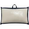 gef + medica® 25 Pezzi Custodia Porta Cuscino 81x51 cm, Con Zip e Manico in TNT, Fronte PVC Trasparente, Busta Salvaspazio per Cuscini, Trapunte, Coperte o Biancheria, Colore Blu Scuro