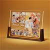 LUCKOR Lampada Personalizzata con Foto - Idee Regalo per Coppia Fidanzato Fidanzata, Regali Personalizzati per Amiche Lui Lei, Regali Valentino Originali per Papà Mamma, Regalo Donna Compleanno Natale