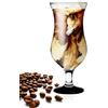 Sendez 6 bicchieri da cocktail Hurricane da 480 ml, 9 varianti nero