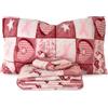Morbidissimi Completo lenzuola Sweet in Pile dimensioni varie J926 Una piazza e mezza ROSA