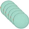 SDNAM Set di 2/4/6 Cuscini Sedie Cucina Confortevoli ,Cuscino per Sedia Rotondo Diametro 30/40/45cm,Cuscino Memory Foam per Sedie,Cuscini per Sedie da Cucina Antiscivolo ( Color : #8 , Size : 6pcs 40cm/15.7