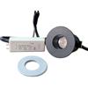 A2ZWORLD Mini Faretto Led Da Incasso Rotondo 3W 220V 3000K Φ35*H38mm Foro 30mm, Doppia Ghiera Nero Bianco Sostituibile, Angolo 15° CRI≥80 UGR≤10 IP20