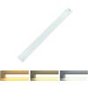 Yokqexz Barra Luminosa A LED con Temperatura di Colore Regolabile - Controllo Touch Intelligente con 2 modalità di Illuminazione, Design Ultrasottile for Casa/Ufficio Moderni(20cm)