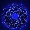 Luccika Luci LED Natalizie da Esterno/Interno, 5mm, Cavo Verde, 8 Modalità, Controller 31V con Memoria, IP44 (Blu, 5M 100LED)