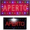 TrAdE Shop Traesio INSEGNA Luminosa INSEGNE Luminose A LED con Scritta Aperto