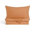 DREAMIN'101 DREAMIN*101 - Set Copripiumino Matrimoniale 250x230, Sacco Copri Piumino Cotone Percalle Morbido, Ipoallergenico, Traspirante + 2 Federe Cuscino Letto 50x80, Parure Copripiumino per Piumone 4 Stagioni