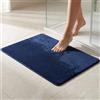 parpyon Tappeto Bagno Antiscivolo Linosa I asciugapasso Ingresso Tappeto Magico in Microfibra I Lavabile in Lavatrice Tappetino Bagno Doccia I tappeti Moderni (55X100, Blu)