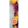 HAHII Adesivi per frigo per coprire porte intere 3D Frutta autoadesiva Adesivo per porta del frigorifero Professionale carta da parati in vinile 60X150CM