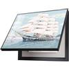 Generic Copertura del Contatore Elettrico Pittura Decorativa Quadro Decorativo della Scatola di Distribuzione per Interni Copertura Decorativa Moderna,06,50 * 40cm