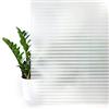DecoMeister Pellicola Statica per Finestre 90x200 cm - Pellicola per Vetri Decorativa in PVC Perdita di Luce e Senza Colla - Facile da Applicare per Finestra e Cabina Doccia - Effetto Persiane