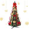 buusace 1.8/1.2M Albero di Natale, Albero di Natale artificiale, Albero di Natale Luminoso a LED, Albero di Natale Artificiale(A-1,2 m)