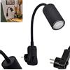 hofstein Presa a muro Javel, lampada da parete moderna in metallo in nero, spot a parete a 1 luce in design moderno, con braccio di lettura regolabile e interruttore on/off, 1 x GU10, senza lampadina/e