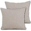 Cieffepi Home Collections Federa Copricuscino MULTICOLOR (Set 2 Federe 40x40 cm, Beige)