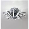 OLOTU Lampada da soffitto Ventilatore da soffitto con regolazione continua a 3 colori, ventilatore da soffitto a basso profilo con 5 pale in ABS, lampadario a LED con telecomando Illuminazione