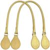 WanMing 1 Paio di Manici in Pelle Lunghi e Corti O Bag Rotondi e con Fibbia a D per Borsa da Donna Classic Mini Obag Basket