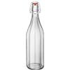 Generic set 6 Bottiglia Milly in vetro, con tappo ermetico per acqua vino bevande