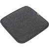 Rr tianshi 2 cuscini quadrati per sedie da pranzo, portatili, quadrati, antiscivolo, con fibbia, per casa, giardino, interni ed esterni (35 x 35 cm, grigio)