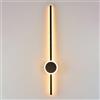 YFMYY Applique da Parete Moderna a Striscia Lunga, Lampada da Parete lineare a LED dimmerabile con Telecomando, apparecchio di Illuminazione da Parete per Decorazioni per Interni