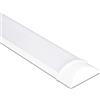 V-TAC Plafoniera LED Lineare da Soffitto 120 CM - 40W - con Chip Samsung - Lampada Rettangolare 4300 Lumen IP20 per Parete, Garage, Negozio - Tubo LED - Luce 4000k Bianca Naturale