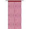 Arsvita - Tenda a fili, effetto metallizzato con passante per bastone, tenda per porta 140 x 250 cm (Rosso)
