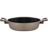Guzzini - Casseruola bassa in alluminio, antiaderente, 28 CM, Bronzo, ''COOK&STRONG''