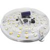 Zerodis Luce da Retrofit del Ventilatore a Soffitto da 4 Pollici con Tripla Regolazione della Temperatura del Colore, Funzione di Memoria e Installazione Rapida per Luci a Sospensione, (230V)