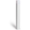 LEDKIA LIGHTING LEDKIA Lampioncino Esterno Augusta Bianco 74cm Bianco