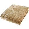 Mariella Bruni Trapuntino Singolo Primaverile Estivo Copriletto Trapuntato Fantasia 170x260cm (Classico Beige)