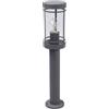 Lindby Lampada da esterni (Moderno) colore Grigio, in Acciaio Inox lampioncino paletto luminoso lampada viale lampione