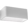 Ai Lati Lights Ai Lati Cubetto Lampada da Parete Applique Biemissione LED 12W 810lm 3000K Bianco Interno IP20 - Bianco