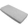 Lisola Lenzuola Sotto per Neonato, per Lettino, Culla, Carrozzina, 60 x 130 cm, con Angoli Elastici, Made in Italy, in Puro Cotone, Leggero e Delicato. Modello: Pix, Grigio