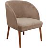 YCDZSW Fodere Coprisedia per Sala da Pranzo | Fodera per Sedia Scandinava Copripoltrona | Coprisedie con Braccioli Fodera Poltroncina per Ufficio Pranzo Cucina (Cammello,1 PCS)