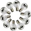 ADZJOY 10 PZ BA15d Baionetta Doppio Contatto Lampadina Senza Ombre Chirurgica 24V25W40W50W H016164 Mezza Ciotola d'Argento Lampadina Senza Ombre(24V50W)