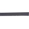 Generico Binari per tende aste per tende bastoni e binari attacco a soffitto più colori scivoli per onde costanti wave movimento manuale ALTO 4,2 CM casa fiorentina (NERO, L.150)