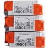 BSAXITHZB Faretto da 1 pz, trasformatore di Corrente costante Senza sfarfallio, Alimentatore for Driver Luce LED, Driver Ballast Certificato 3C (Color : 12W/25-40V/300mA)