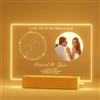 ALBK Luce Notturna Stellata Personalizzata, Personalizzazione Del Tempo e Dello Spazio Per Momenti Indimenticabili, Idee Regalo San Valentino Anniversario, Regalo Coppia Personalizzati, Foto