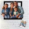 SosnSusn Personalizzato 3D Cartoon Style Photo Frame Segno In Legno Cornice Personalizzata per Foto di Famiglia 3D Cartoon Portrait Gift Regalo per Compleanno Festa Della Mamma San Valentino Natale