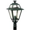 Sovil Illuminazione, Testa-Palo Ø60 - Linea Elegance, Grigio, Esterno, 49 cm x 25,5 cm