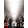 MOLOURK Moderna lampada da parete lineare LED Skyline Luci di linea Corridoio Applique da parete interni Strisce Dimmerabile Acciaio inox Lampada da comodino COB regolabile per soggiorno Scale (Nero, 7M)