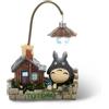 Syfunlv Lampada Notturna, Lampada da Lettura a Batteria, Decorazione in Stile Casa sull'Erba, Lampada per l'Ambiente Creativo, Lampada da Comodino in Stile Casa di Legno, per Decorazione d'Interni