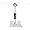Blissbuilt Lampada da Scrivania a LED lampada da lettura a doppia testa Lampada Scrivania LED Pieghevole Portatile,con Temperatura Data 3 Modalità di Temperatura Colorei tocca controllo per Lettori e Bambini