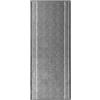 KARAT Tappeto passatoia di Alta qualità con Motivo, 80 x 350 cm, Argento, Design Moderno a Rombi, per Cucina, corridoio e Soggiorno, Tappeto per corridoio, Tappeto (Olymp)