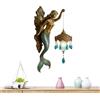 Byuexhp Lampada da parete con lanterna, funzionamento a batteria, 20 cm, lampada da parete a, con lanterna, per casa, camera da letto, soggiorno, bagno, galleria, corridoio, villa sul mare