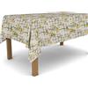 BANZAII TEXTILE INNOVATOR ONLINE Banzaii Tovaglia Plastificata 140x100 cm, Copritavolo Antimacchia in PVC da Esterno e Interno Facile Da Pulire Nella Misura Che Vuoi - Capri Beige