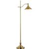 SJHPZG Lampada da Terra a LED Vintage Lampada da Terra Regolabile in Stile retrò Americano Lampada da Terra da Lavoro Alta 63 Pollici con Finitura in Bronzo per Soggiorno Lettura
