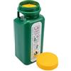 Nuova C.Plastica S.r.l. Colibri 1,6LT Tanica Verde per Il Recupero e Il contenimento dell'olio Alimentare Usato e di frittura per Raccolta differenziata con Tappo Sicurezza Bimbo in plastica