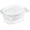 CF CARTA INGROSSO E DISTRIBUZIONE 50 vaschette di plastica trasparente con coperchio unito per alimenti (1000g)